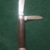 IMPERIAL 2 BLADE FOLDING POCKET KNIFE WITH BROWN PLASTIC HANDLES IRELAND - Image 3
