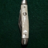 IMPERIAL 2 BLADE POCKET KNIFE WHITE MARBLE COLOR