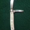 IMPERIAL 2 BLADE POCKET KNIFE WHITE MARBLE COLOR - Image 5