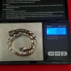 Sterling Silver 925 two-tone elite bracelet Made in Italy - Image 8