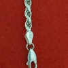 Sterling Silver 925 su rope signed bracelet made in Italy - Image 5