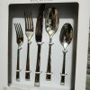 MIKASA Rockford 45 Piece 18/10 Stainless Steel Flatware Set, Service for Eight