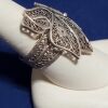Vintage Sterling Silver Butterfly Ring - Image 8
