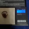 Whitney Kelly WK 925 Sterling Silver Floral Carved Tiger EYE Statement Ring - Image 5