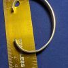 OLD PAWN NAVAJO SIGNED LOMER STERLING SILVER HAND STAMPED CUFF BRACELET - Image 3