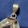 Vintage Sterling Silver Pink Kunzite Gemstone Pendant Necklace - Image 2