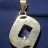 Vintage Sterling Silver Pink Kunzite Gemstone Pendant Necklace - Image 3