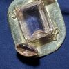 Vintage Sterling Silver Pink Kunzite Gemstone Pendant Necklace - Image 7