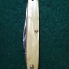 Vintage CAMCO USA 2 Blade pocket knife light yellow pearl