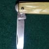 Vintage CAMCO USA 2 Blade pocket knife light yellow pearl - Image 7