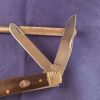 Vintage STEEL WARRIOR 2 blade pocket knife 440 stainless withe black handle - Image 6