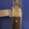 Vintage STEEL WARRIOR 2 blade pocket knife 440 stainless withe black handle - Image 9