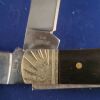 Vintage STEEL WARRIOR 2 blade pocket knife 440 stainless withe black handle - Image 10
