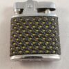 Vintage MAC TON automatic lighter with heavy netted rubber with yellow spots. - Image 2