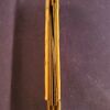 VINTAGE COLONIAL 3 Blade pocket knife beige withe black stripes .USA. - Image 3