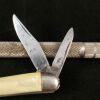Vintage HAMMER brand 2 blade folding pocket knife pat nos # 2037943 - Image 5
