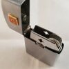 Vintage Flamex super sports BPC silver tone lighter work condition. JAPAN. - Image 5