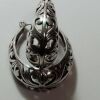 Vintage Filigree Hoop Sterling Silver Earrings - Image 5