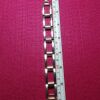 Vintage Signed TAXCO 925 Sterling Silver  Square Chain Link  - Image 2