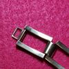 Vintage Signed TAXCO 925 Sterling Silver  Square Chain Link  - Image 4