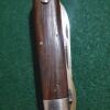 vintage UTICA cutlery co 2 blade pocket knife wooden handle USA