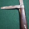 vintage UTICA cutlery co 2 blade pocket knife wooden handle USA - Image 5