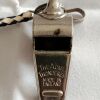 Vintage The ACME Thunderer Wilson Whistle Made In England Metal With Ball