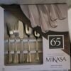 MIKASA VIRTUOSO FROST 18 /10 stainless steel 65pc service for twelve.