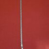 vintage sterling silver 925 su rope signed bracelet made in Italy