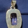 Vintage Sterling Silver Pink Kunzite Gemstone Pendant Necklace - Image 4