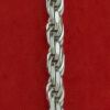 vintage sterling silver 925 su rope signed bracelet made in Italy - Image 4
