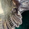 Old/ Vintage 916 Sterling Silver Salt spoon with twisted handle and eagle. - Image 8