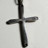 Vintage sterling silver cross with marcasite in the center and with surrounding - Image 5