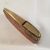 Vintage Gold tone Lighter With Leather covered Made in JAPAN. - Image 3