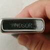 Vintage Chrome or Silver Tone Windsor Japan Cigarette Lighter - Image 7