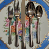 YAMAZAKI METROPOLE ICE 5pc Flatware Set 18/0