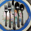 YAMAZAKI METROPOLE ICE 5pc Flatware Set 18/0 - Image 5