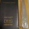 Argent Orfevres Cabriole Art Deco 5-Piece 18/10 Stainless Flatware Place Setting - Image 2