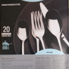 TOWLE LIVING JEWEL 20pc flatware set forged stainless steel service for 4. NEW. - Image 3