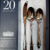 CAMBRIDGE HAVIVA MIRROR 18/0 20 pc set serving for four.