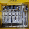 ONEIDA GABLE 51 pc flatware set serving four eight