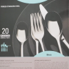 Towle Living Forged Shea 20 Pc Flatware Set Serving for four - Image 4