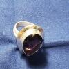 Vintage Transparent Purple Sterling Silver Women Ring - Image 5