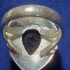 Vintage Transparent Purple Sterling Silver Women Ring - Image 7