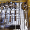 ONEIDA GABLE 51 pc flatware set serving four eight - Image 2