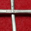 Vintage 'Castacma' 800 sterling silver two pc tea spoon - Image 6