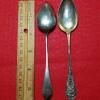 Vintage 'Castacma' 800 sterling silver two pc tea spoon - Image 7