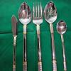 Venezia Milano 20 Piece  Silverware Set - 18/10 Gold Plated Stainless Flatware