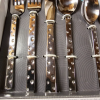 Towle Living Feta Forged 20-Piece Flatware Set, Silver - Image 2