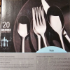 Towle Living Feta Forged 20-Piece Flatware Set, Silver - Image 3